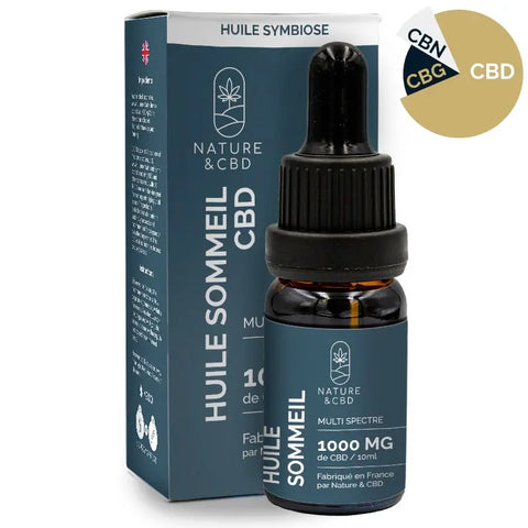 Huile CBD BIO Sommeil - Symbiose CBD France Discount