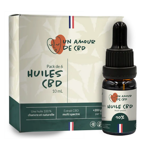 Huile CBD BIO - Un Amour de CBD CBD France Discount
