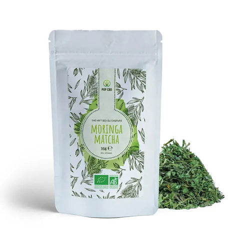 Thé Vert BIO Moringa Matcha - Pop CBD CBD France Discount