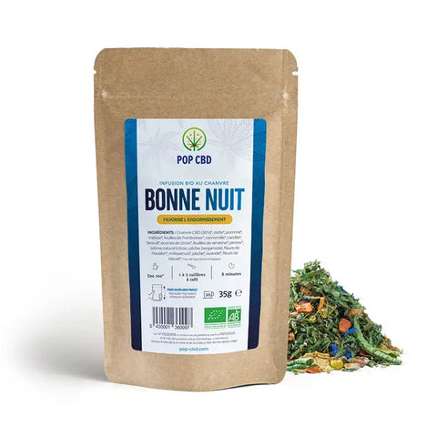 Tisane BIO Bonne Nuit - Pop CBD CBD France Discount