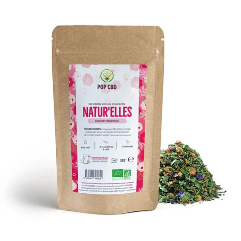 Tisane BIO Natur'elles - Pop CBD CBD France Discount