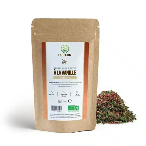 Tisane BIO Rooibos Vanille - Pop CBD CBD France Discount