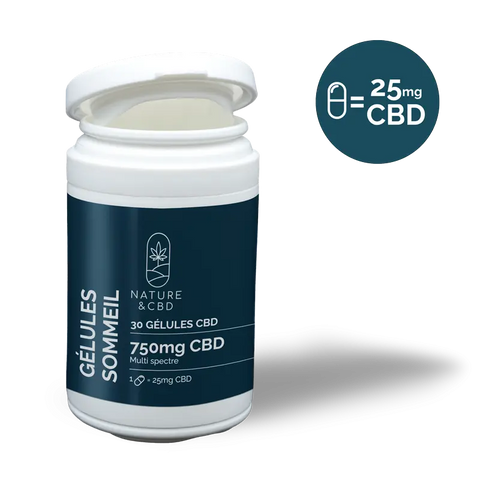 Gélules CBD BIO Sommeil - Symbiose CBD France Discount